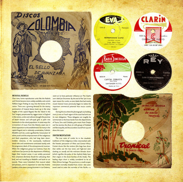 Various : The Original Sound Of Cumbia: The History Of Colombian Cumbia & Porro As Told By The Phonograph 1948-79 (Part 1) (3xLP, Comp, Ltd)