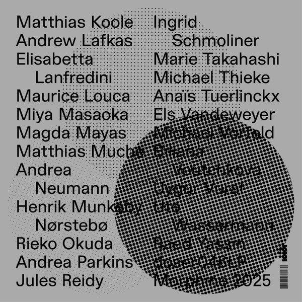 Raed Yassin – Phantom Orchestra (2xLP, Morphine Records, 2025) Back Cover