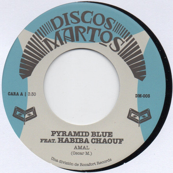 Pyramid Blue – Amal (7", Discos Martos, 2025) Front Cover