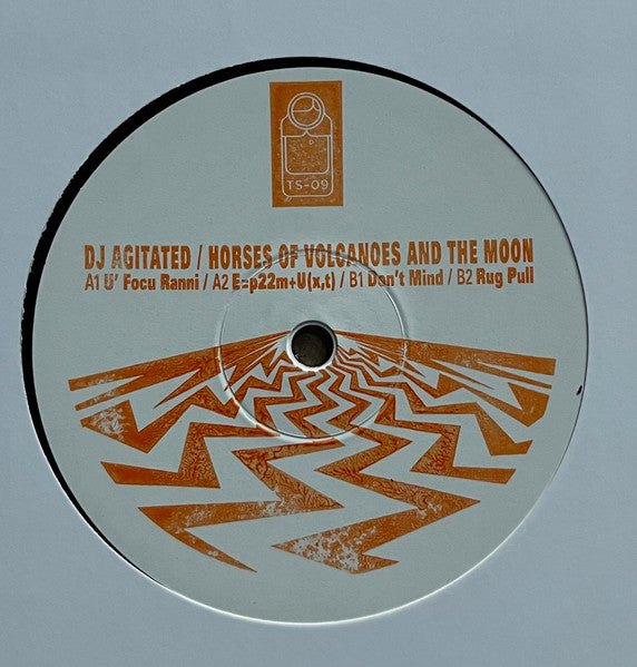DJ AGITATED : Horses Of Volcanoes And The Moon (12")