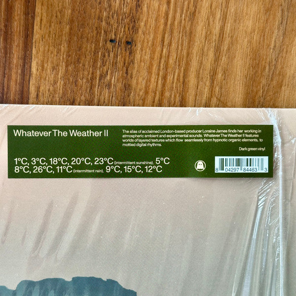 Whatever The Weather – Whatever The Weather II (LP, Dark Green, Ghostly International, 2025) Image 4