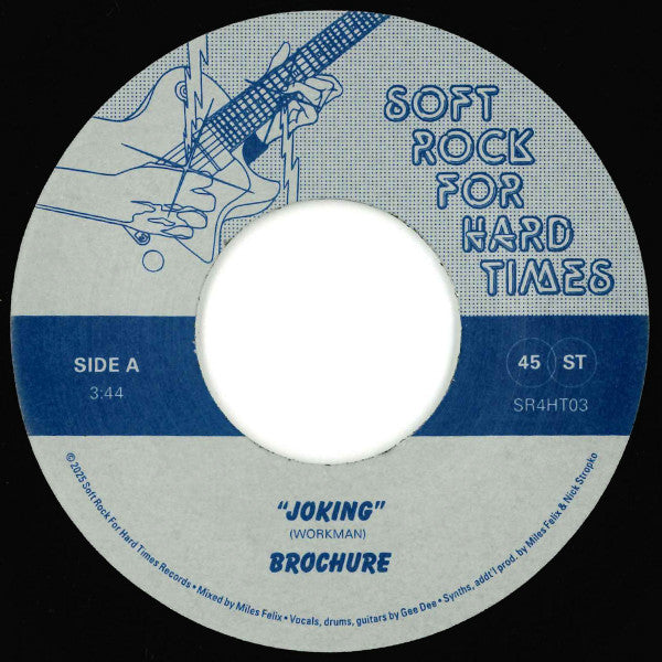 Brochure – Joking (7", Soft Rock For Hard Times, 2025) Image 3