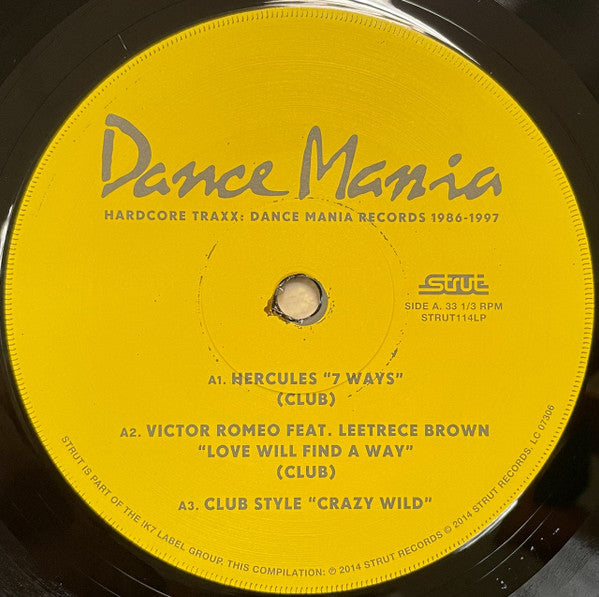 Various : Hardcore Traxx: Dance Mania Records 1986-1997 (2xLP, Comp, RP)