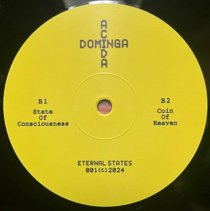 Acida Dominga – Imagination Creates Reality (12", Eternal States, 2025) Image 4