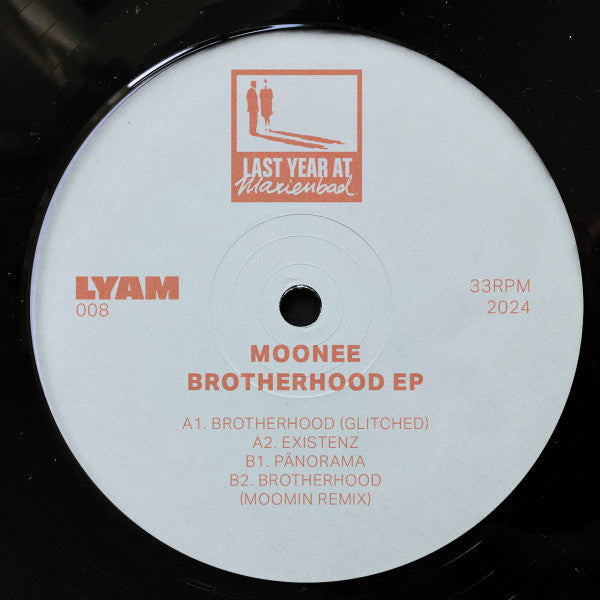 Moonee : Brotherhood EP (12", Ltd)