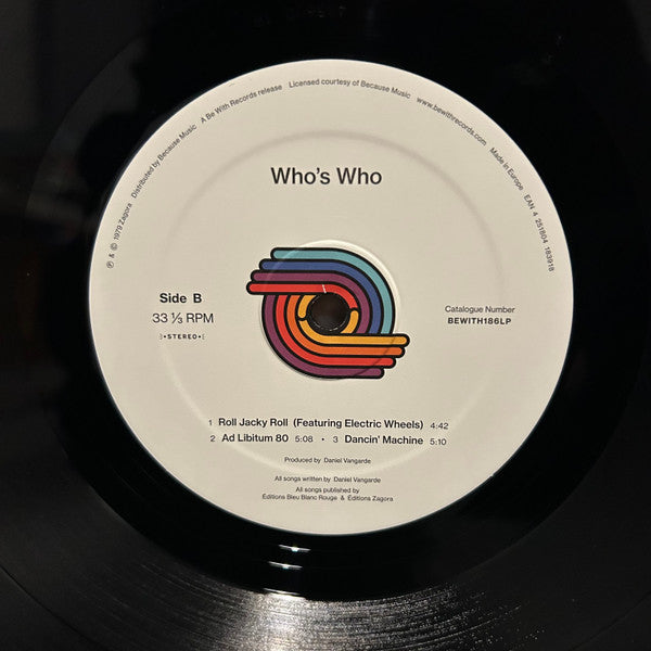 Who's Who : Who's Who (LP, Album, RE, RM)