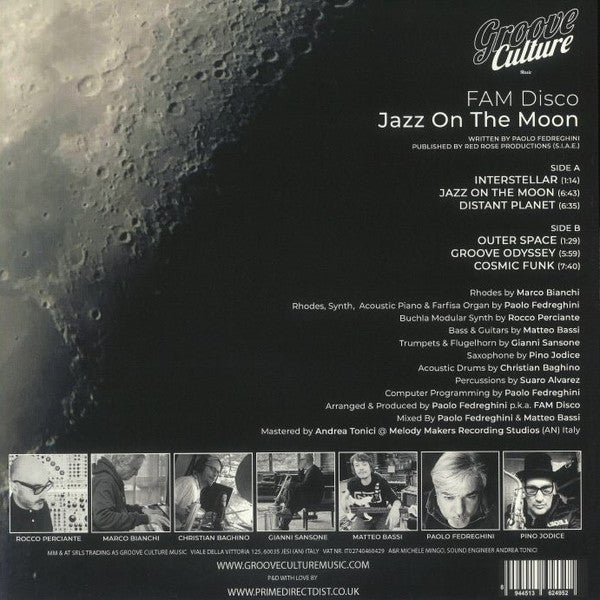 FAM Disco : Jazz On The Moon (12", Album)