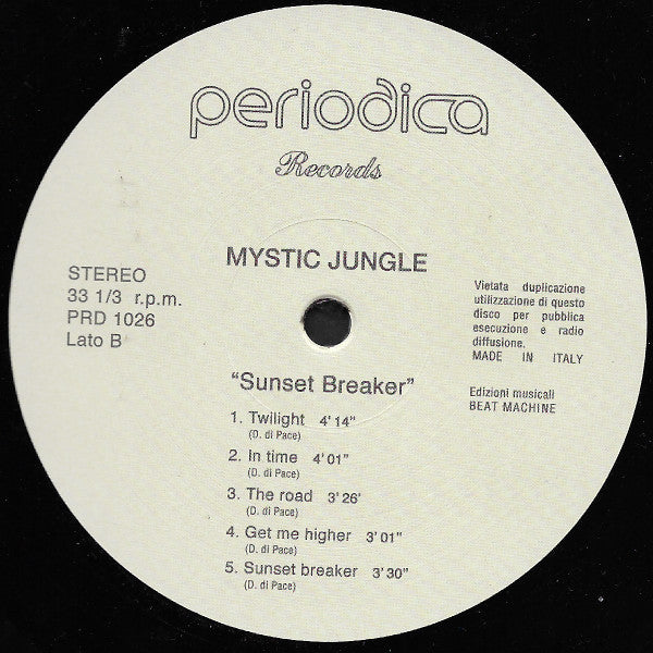 Mystic Jungle : Sunset Breaker (12", Album)