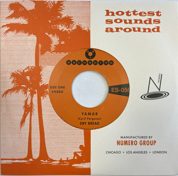 Dry Bread : Yamar / Words To My Song (7", Single, RE, RP, Cle)