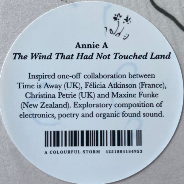 Annie A – The Wind That Had Not Touched Land (LP, A Colourful Storm, 2025) Image 5