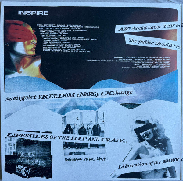 Zeitgeist Freedom Energy Exchange : Inspire // Radicalise (2xLP)