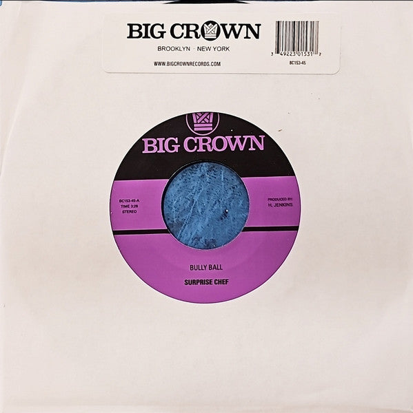 Surprise Chef – Bully Ball (7", Big Crown Records, 2025) Image 3