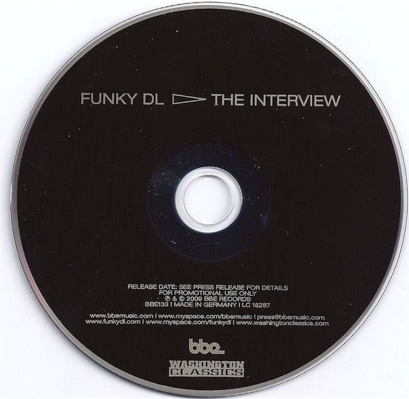 Funky DL – The Interview (CD, BBE, 2009) Image 3