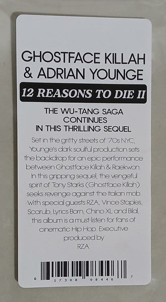 Ghostface Killah & Adrian Younge : Twelve Reasons To Die II (LP, Album, RE)