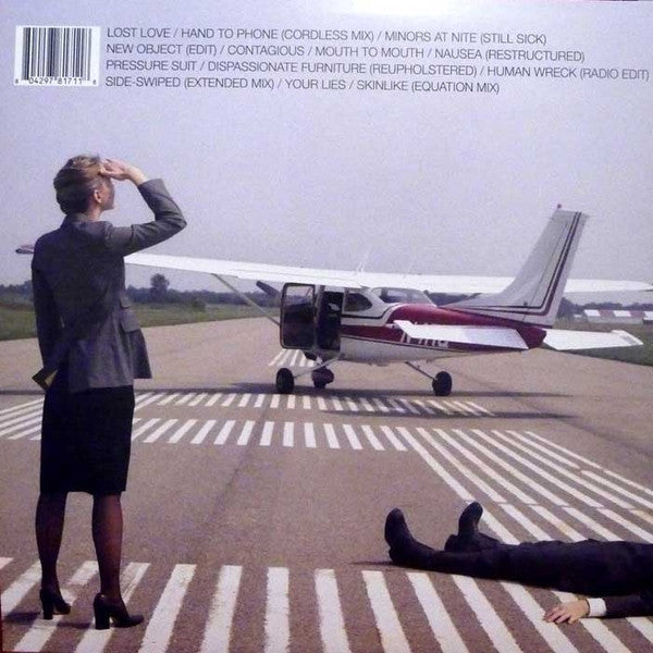 ADULT. – Resuscitation (2xLP, Ghostly International, 2012) Back Cover