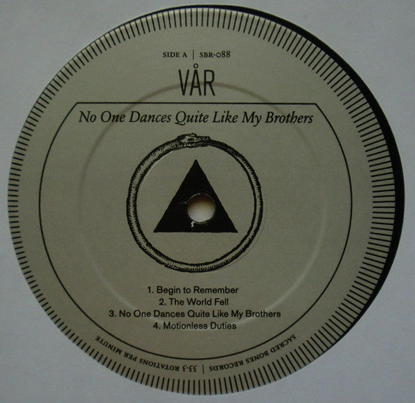 Vår – No One Dances Quite Like My Brothers (LP, Sacred Bones Records, 2013) Image 5