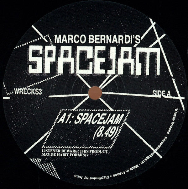 Marco Bernardi – Spacejam (12", Klasse Wrecks, 2014) Front Cover