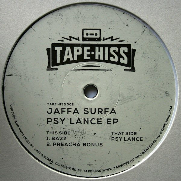 Jaffa Surfa – Psy Lance EP (12", Tape Hiss, 2014) Image 3