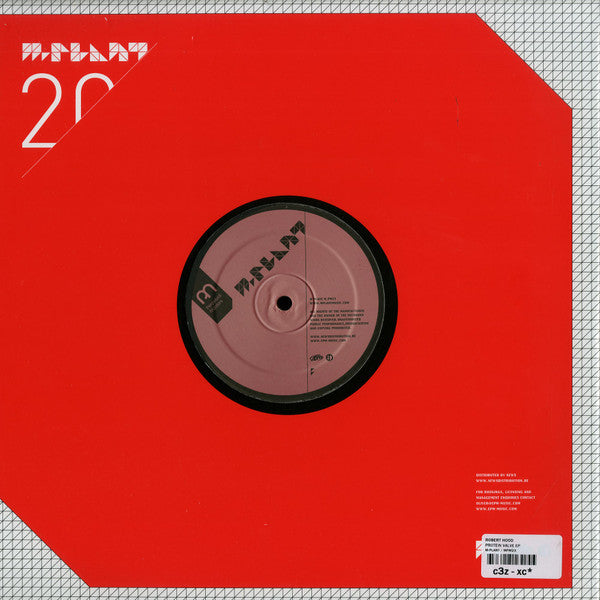 Robert Hood : Protein Valve EP (12", EP, RE, RM, Cle)