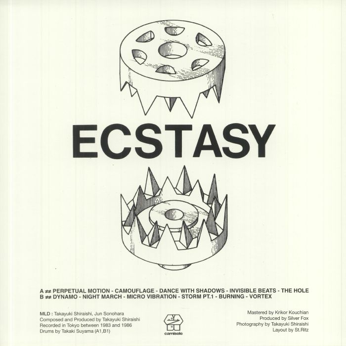 MLD – 1983 - 1986 (LP, Camisole Records, 2021) Back Cover