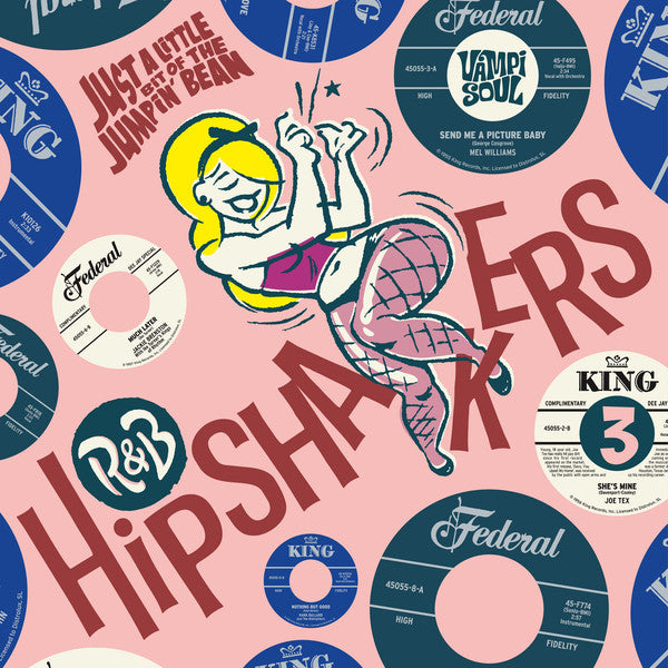 Various – R&B Hipshakers Vol 3 - Just A Little Bit Of The Jumpin' Bean (2xLP, Vampi Soul, 2015) Front Cover