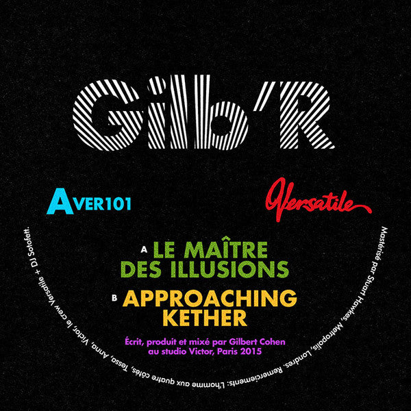 Gilb'R – Le Maitre Des Illusions (12", Versatile Records, 2015) Front Cover
