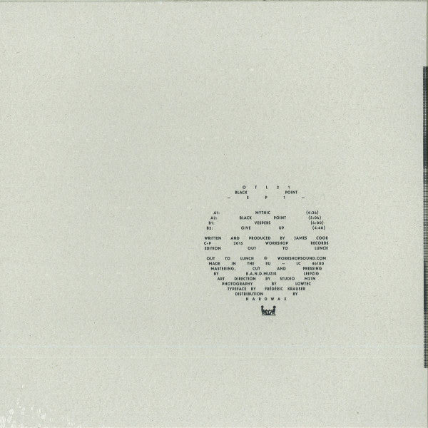 Black Point – EP 1 (12", Out To Lunch, 2015) Back Cover