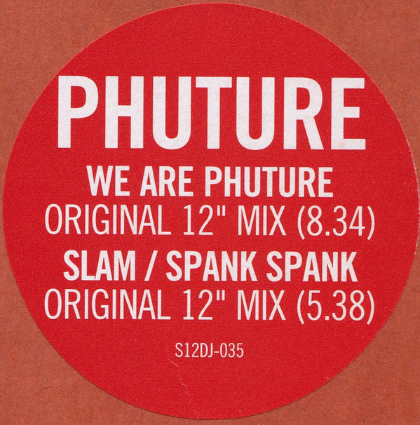 Phuture : We Are Phuture (12", RE)