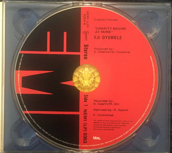 Eji Oyewole – Charity Begins At Home (CD, BBE, 2015) Image 5
