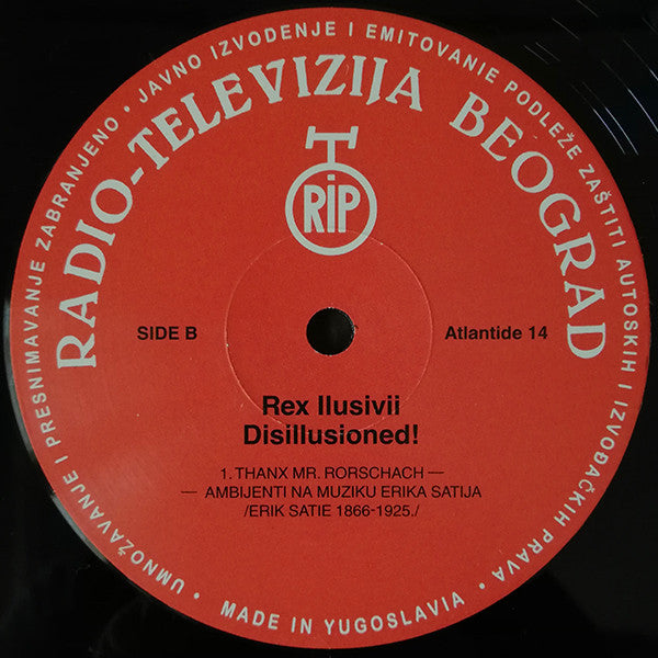 Rex Ilusivii – Disillusioned! (LP, Atlantide, 2016) Image 4