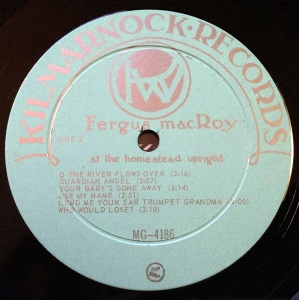 Fergus MacRoy – At The Homestead Upright (LP, Kilmarnock) Image 4