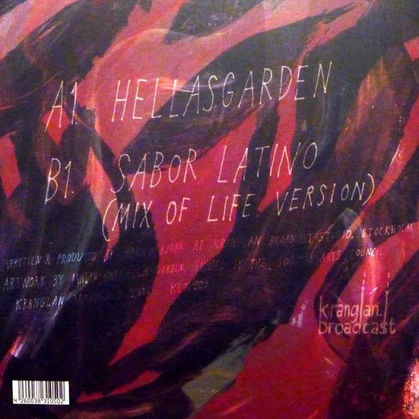 Harald Björk – Kris- & Konflikthantering III/III (12", Kranglan Broadcast, 2016) Back Cover