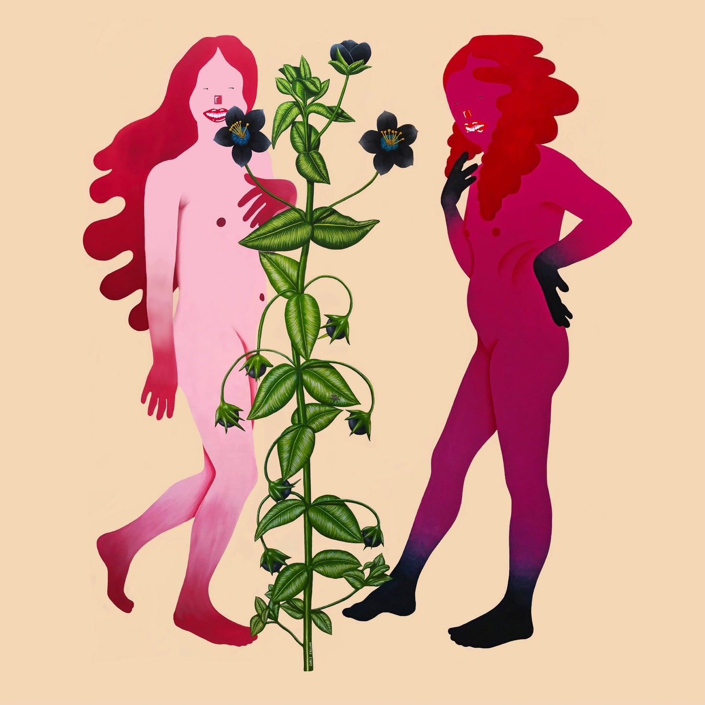 Various – Someone Like Me (2xLP, Efficient Space, 2024) Front Cover