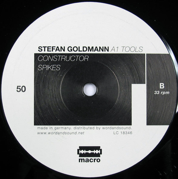 Stefan Goldmann : A1 Tools (12", EP)