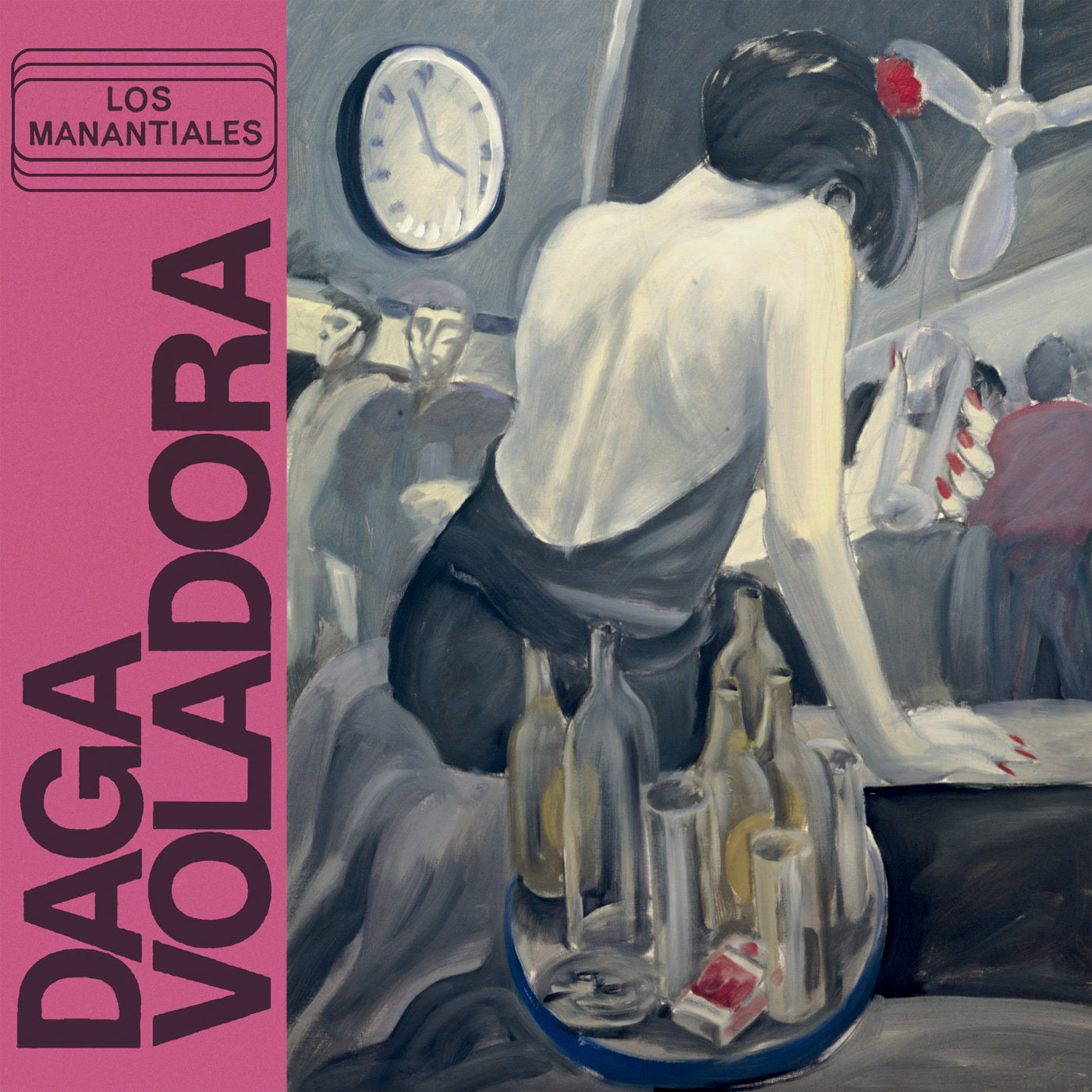 Daga Voladora – Los Manantiales (LP, Lovemonk, 2024) Front Cover