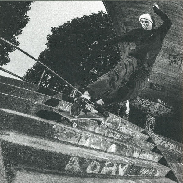 Samo DJ – Kicked Out Of Everywhere (12", The Trilogy Tapes, 2016) Back Cover