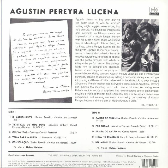 Agustin Pereyra Lucena - Agustin Pereyra Lucena (LP)
