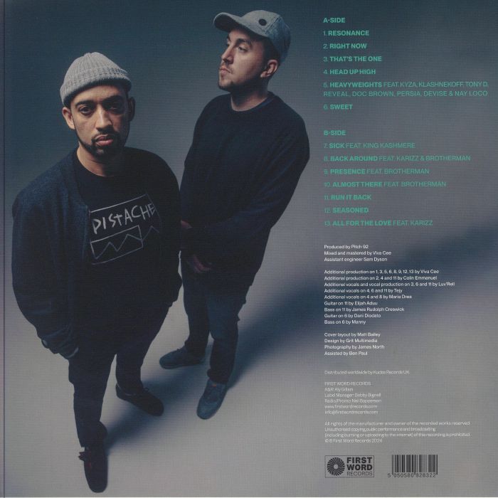 Essa Pitch 92 – Resonance (LP, First Word Records, 2024) Back Cover