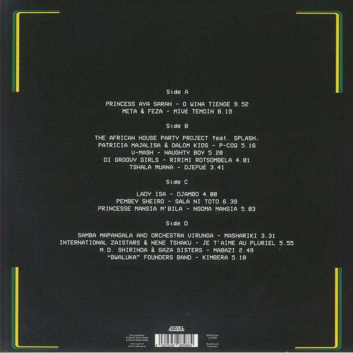 Kampire – A Dancefloor In Ndola (2xLP, Strut, 2024) Back Cover