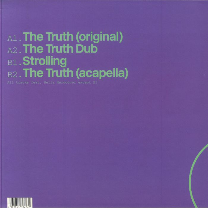 AD & The Persuader feat. Bella Hardcover - The Truth EP (12")