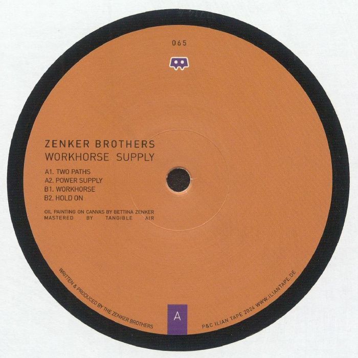 Zenker Brothers – Workhorse Supply (12", Ilian Tape, 2024) Back Cover