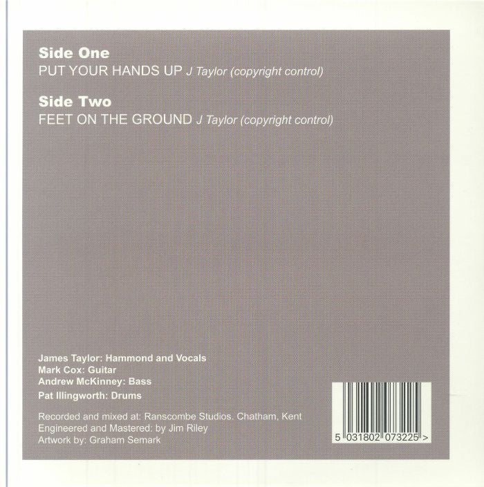 JTQ – Put Your Hands Up (7", Grey, JTI Records, 2024) Back Cover