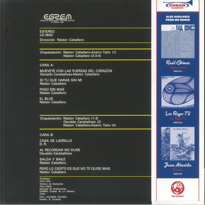 Fa - 5 – Fa - 5 (LP, Mr Bongo, 2024) Back Cover
