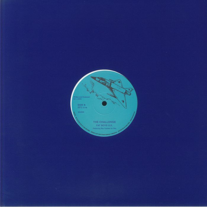 Steve Jones Fat Boys U.K. – I Need You (By My Side) / The Challenge (12", Isle Of Jura, 2024) Back Cover