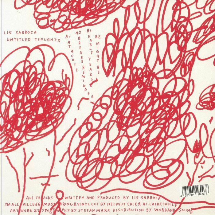 Lis Sarroca – Untitled Thoughts (12", Smallville Records, 2024) Back Cover