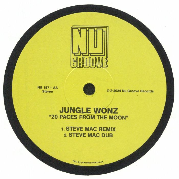 Jungle Wonz – Anybody Out There / 20 Paces From The Moon (12", Nu Groove Records, 2024) Back Cover