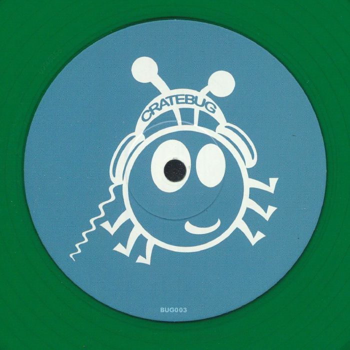 Cratebug – Cratebug Edits (12", Green, Bug Records (CHGO), 2025) Back Cover