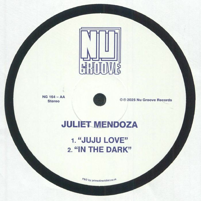Marshall Jefferson Steve Mac Sleezy D Juliet Mendoza – In The Night (12", Nu Groove Records, 2025) Back Cover
