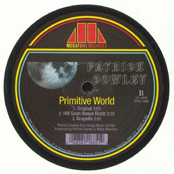 Patrick Cowley - Primitive World (12")