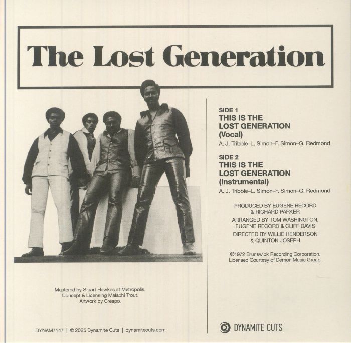 The Lost Generation - This Is The Lost Generation (7")